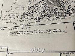 Star wars storyboards Empire Strikes Back movie props George Lucas Art ESB x1