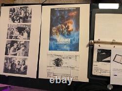 Star wars storyboards Empire Strikes Back movie props George Lucas production