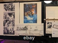 Star wars storyboards Empire Strikes Back movie props George Lucas production