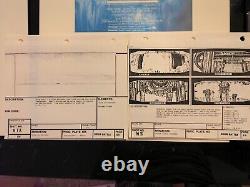 Star wars storyboards Empire Strikes Back movie props George Lucas production