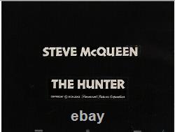 Steve McQueen The Hunter original opening title art. (Paramount, 1980)