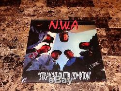 Straight Outta Compton Rare Movie Prop Record N. W. A. Eazy-E Dr. Dre Ice Cube NWA