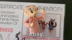 Strike 2018 Original Movie Prop Puppet (stopmotion)