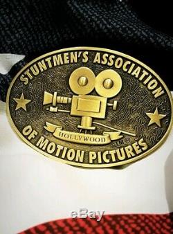 Stuntmen's Association Of Motion Pictures Belt Buckle Hollywood Al Shelton Cliff