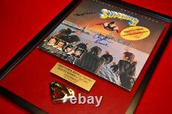 Superman Signed CHRISTOPHER REEVE, Margot Kidder, FRAME, CAPE Prop, COA UACC DVD