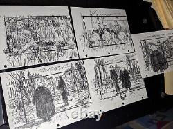 THE ADDAMS FAMILY Movie Props Production Art Storyboards lot HORROR MOVIES X1