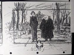 THE ADDAMS FAMILY Movie Props Production Art Storyboards lot HORROR MOVIES X1