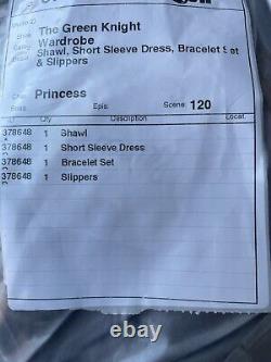 THE GREEN KNIGHT Princess Screen Used Worn Movie Prop Wardrobe A24 Film TV COA