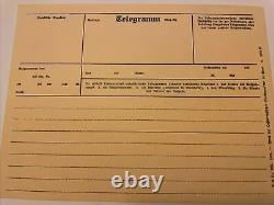THE SOUND OF MUSIC Movie Prop Telegram Production Made Original RARE 1965