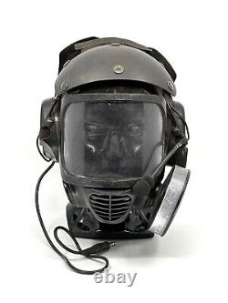 Tenet movie screen used prop HERO flight deck helmet + gas mask Nolan Red Team