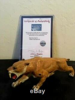 Texas Chainsaw 3D Screen Used Sabertooth Tiger From Van Horror Movie Prop COA