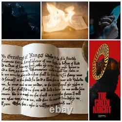The Green Knight Green Knight's Letter Movie Prop A24 Fantasy COA
