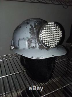 The Hunger Games Movie Prop District 12 Miner Helmet working light film used
