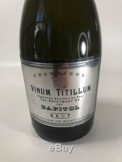 The Hunger Games Movie Prop The Capitol Champagne Bottle Vinum Titillum