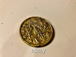 The Hunger Games Original Gold Capital Coin Rare From The Movie