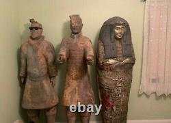 The Mummy 3 tomb of dragon emperor movie props terracotta warriors jet li