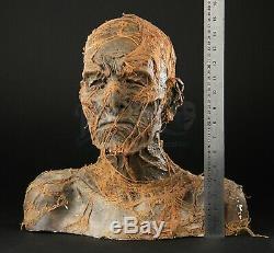 The Mummy Movie Reference Head Bust Prop Brendan Fraser COA VERY RARE