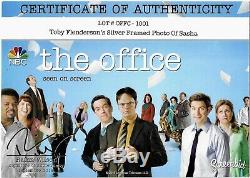 The Office Screen Used Tobys Framed Picture Sasha Prop Screen Matched COA