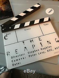 The Reaping Screen Used Movie Prop Clapper Hilary Swank Rare