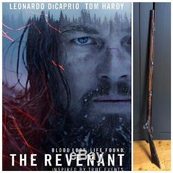 The Revenant Background Rifle Original Movie Prop COA DiCaprio Prop Rifle