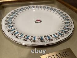 Titanic First Class Dinner Plate Screen Used Prop J. Peterman 20th Century Fox