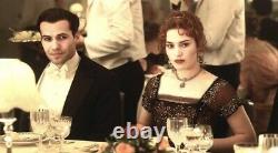 Titanic First Class Dinner Plate Screen Used Prop J. Peterman 20th Century Fox
