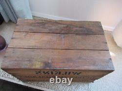 Titanic Movie Set Prop James Cameron Marmelade Crate Reverse Writing