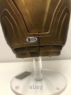 Tom Hiddleston Signed Loki Helmet Kings Art Replica Prop Beckett Bas Coa Auto