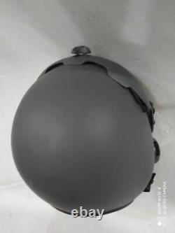 Top Gun Plain Grey Flight Helmet Movie Prop Pilot Naval Aviator Usn Navy