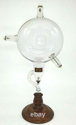 Very Rare Antique 19th Century Crookes Cathode Ray Tube Collectible Movie Prop