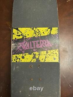 Vintage 1980s Valterra Skateboard Complete Board Original Back To The Future