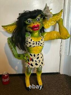 Vintage Gremlins GRETA Prop Warner Bros Store Display Large Life Size 27 Tall