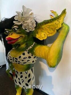 Vintage Gremlins GRETA Prop Warner Bros Store Display Large Life Size 27 Tall