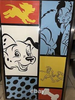 WDWAll Star Movie Resort Original Prop Framed Wall Art 101 DalmatiansRoom Prop