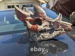 WORLD OF WARCRAFT MOVIE PROP Orc Skull WOW Horde statue sculpture ORIGINAL