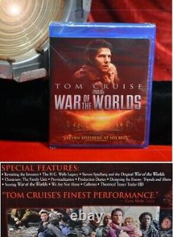 WOW, War of the Worlds Alien PROP Tentacles, Starring TOM CRUISE, Blu DVD, COA