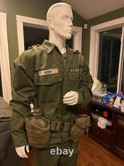 We Were Soldiers Movie Prop Military Calvary Uniform + Mannequin COA Certificate