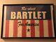 West Wing Film Movie Prop Set Used Re-Elect Bartlett Sign