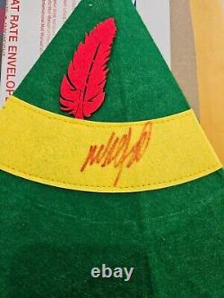 Will Ferrell Signed Elf Hat Buddy The Elf Movie Prop Replica JSA COA