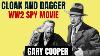 Ww2 Movie Cloak And Dagger Gary Cooper U0026 LILLI Palmer Ww2 Spy Movie
